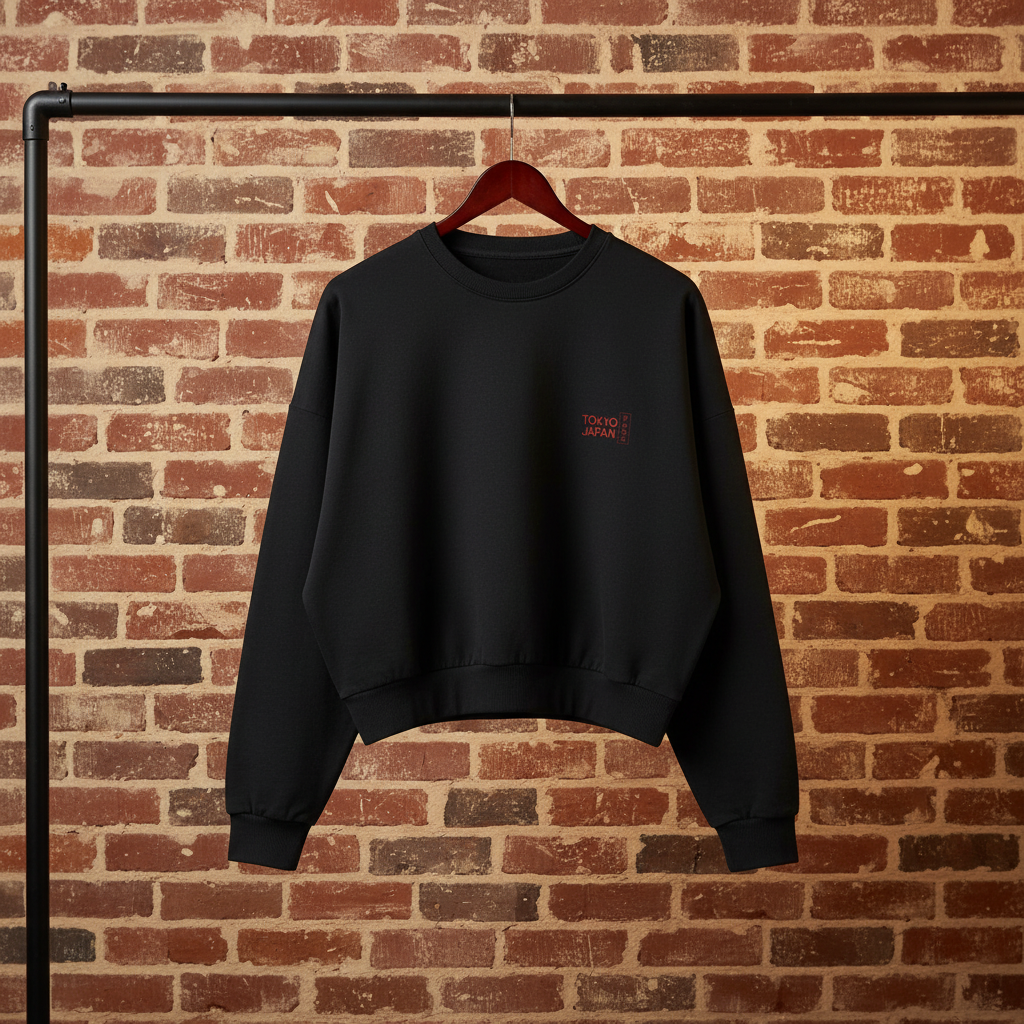 Lumique - Womens Cropped Sweatshirt