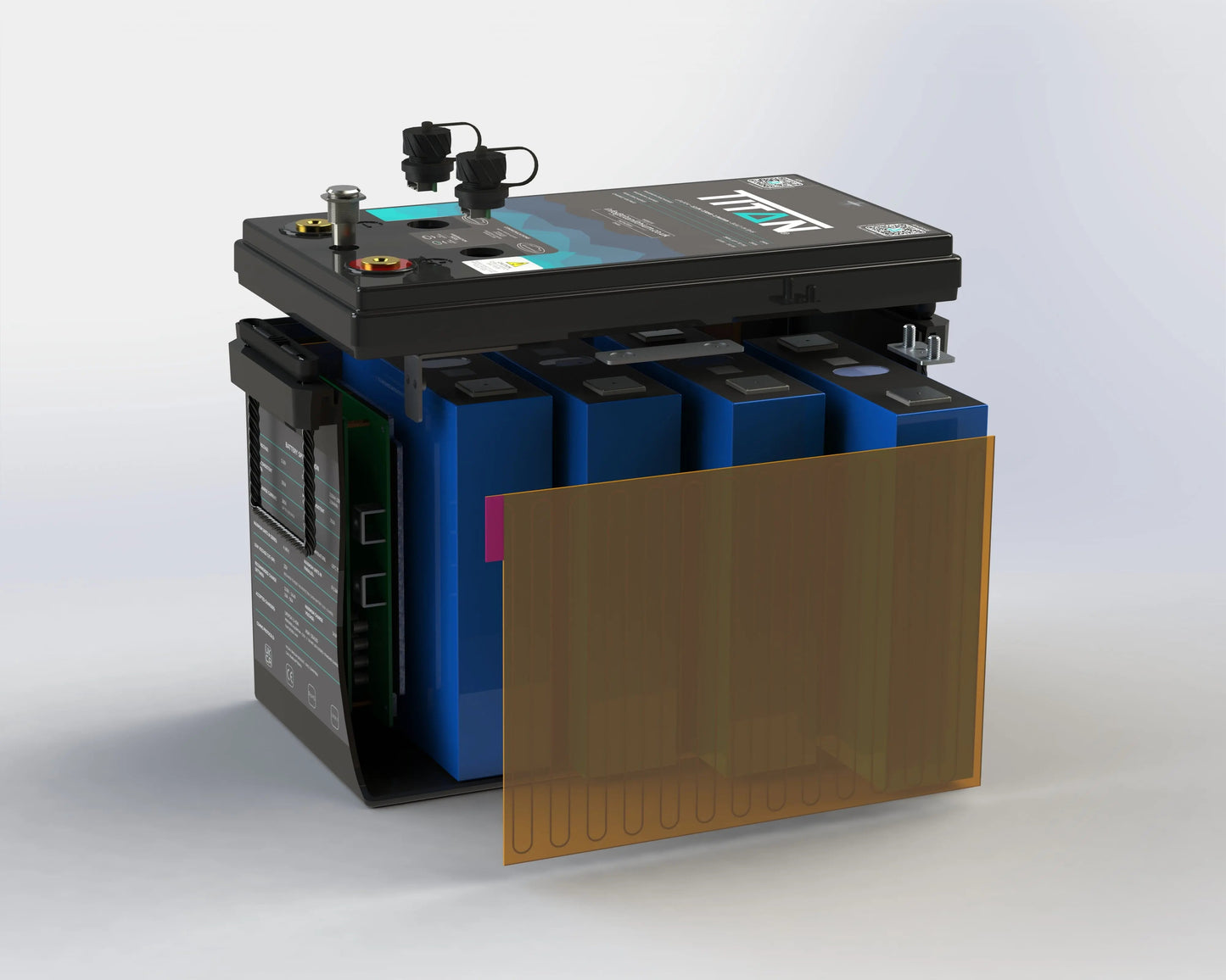 TITAN 12V 230Ah Lithium Leisure Battery