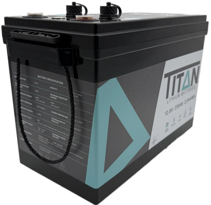 TITAN 12V 230Ah Lithium Leisure Battery