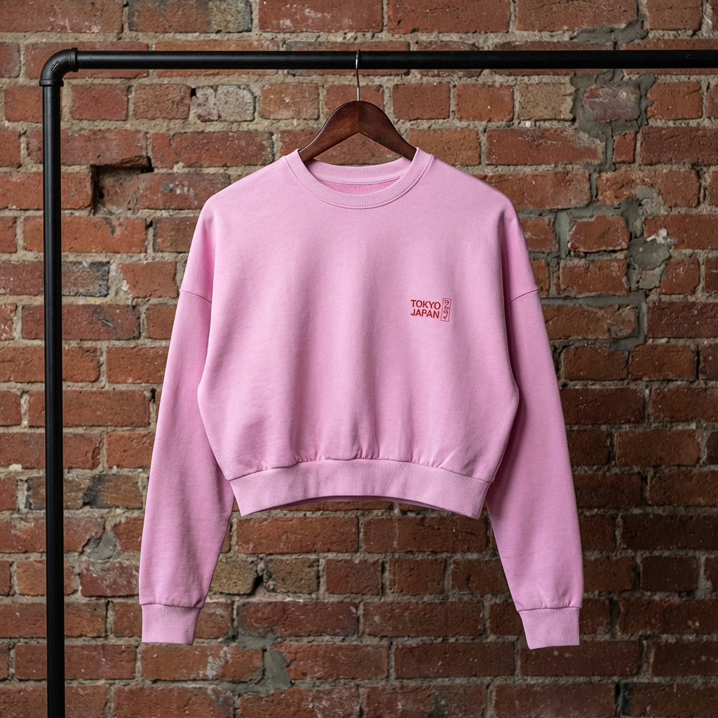 Lumique - Womens Cropped Sweatshirt