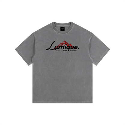 Vintage Washed Oversized Cotton T-Shirt