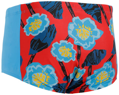 Boy’s Swim Trunks – Floral Blue