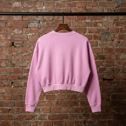 Lumique - Womens Cropped Sweatshirt