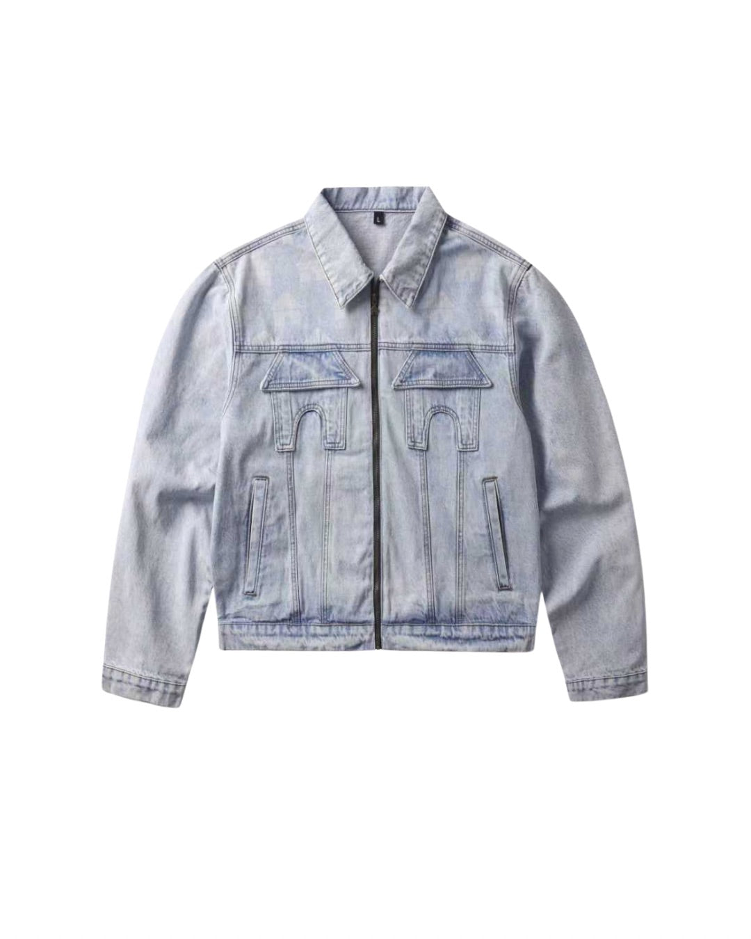 Terrain Grid Denim Set