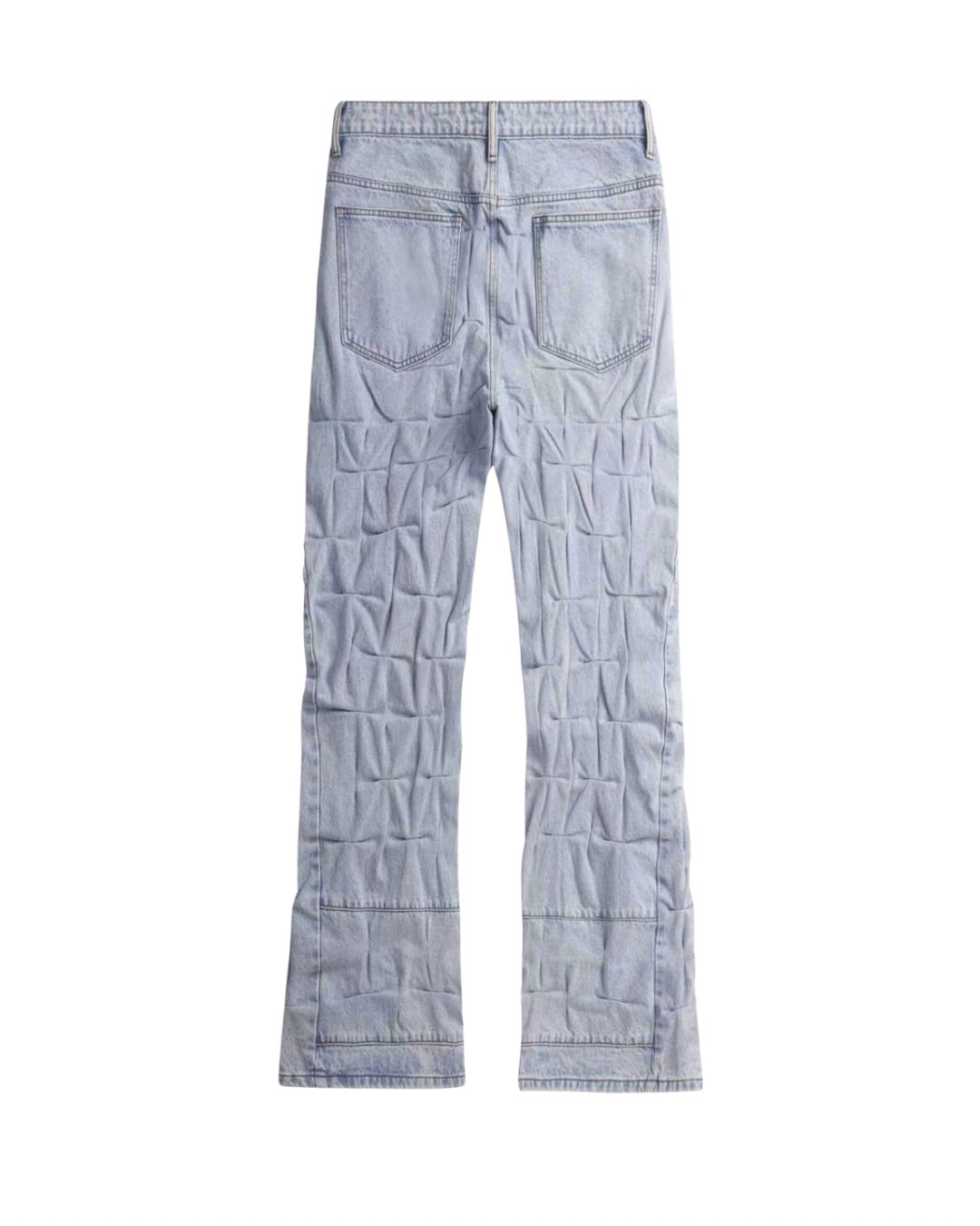 Terrain Grid Denim Set