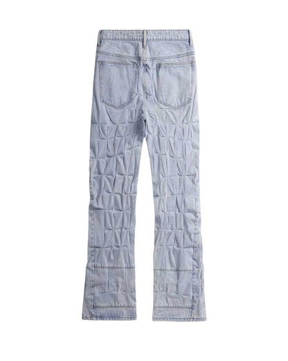 Terrain Grid Denim Set