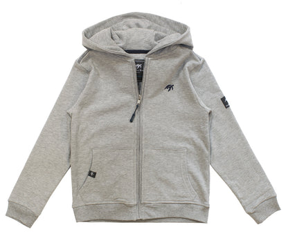 Childrens Boatyard  Full Zip Hood - Grey