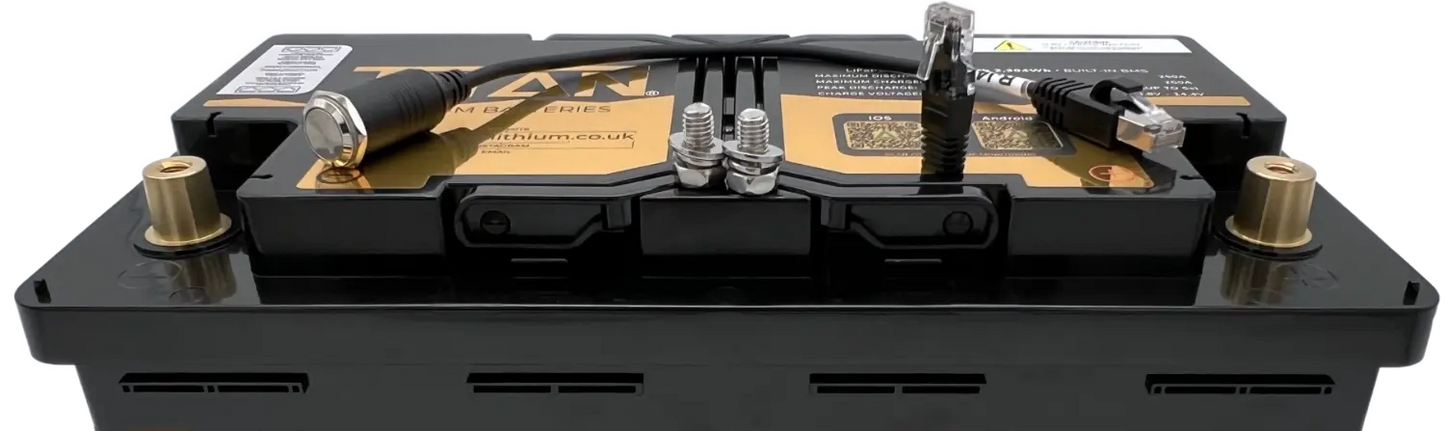 TITAN 12V 180Ah Lithium Leisure Battery (DIN Type 019)