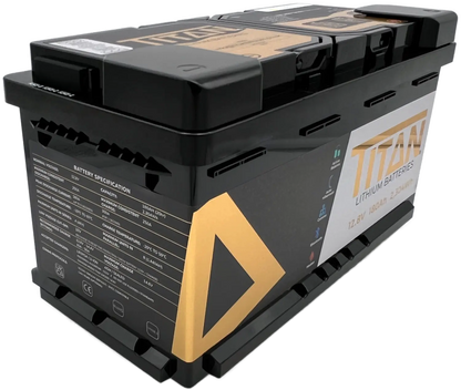 TITAN 12V 180Ah Lithium Leisure Battery (DIN Type 019)