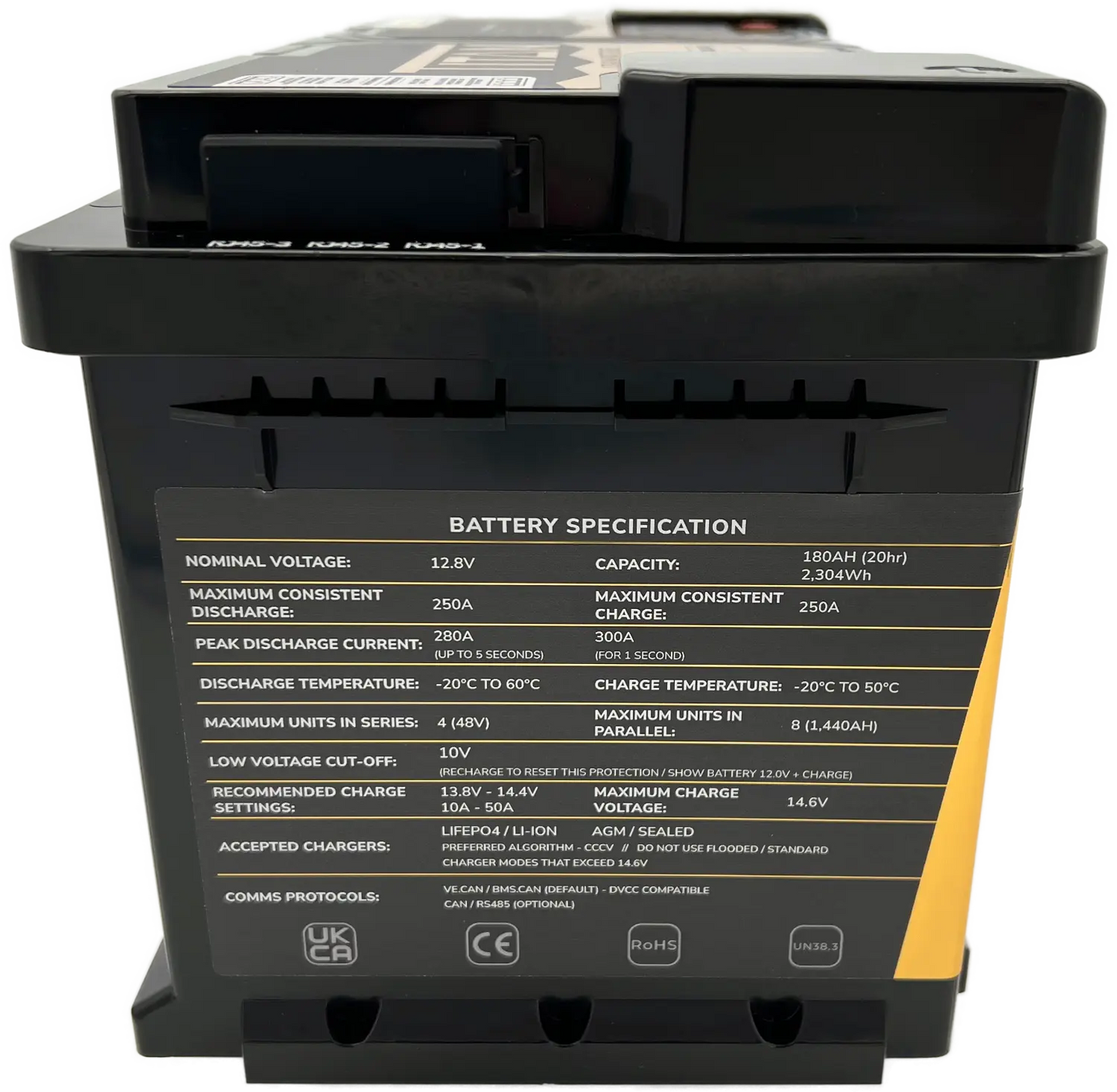 TITAN 12V 180Ah Lithium Leisure Battery (DIN Type 019)