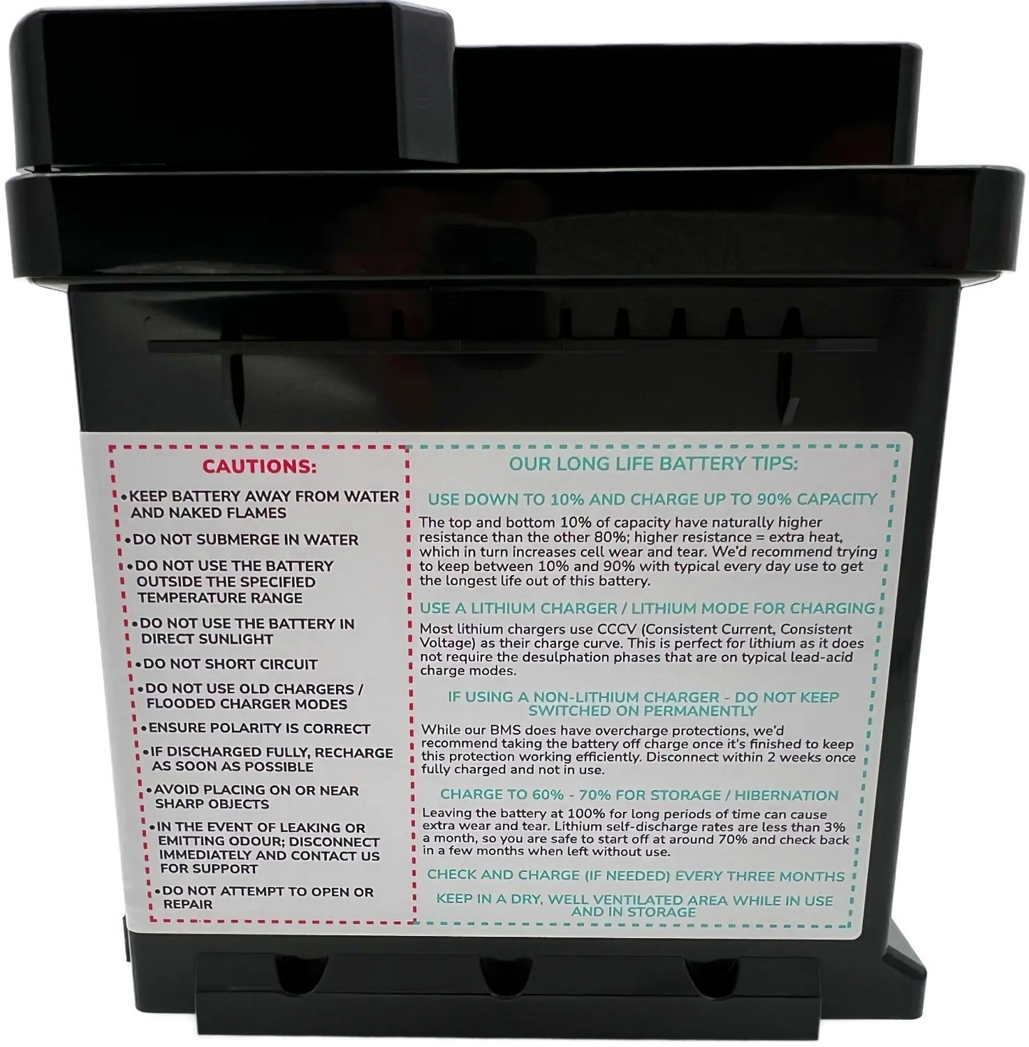 TITAN 12V 180Ah Lithium Leisure Battery (DIN Type 019)