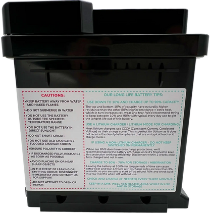TITAN 12V 180Ah Lithium Leisure Battery (DIN Type 019)