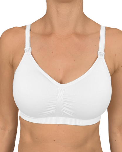 Everyday Seamfree Maternity and Nursing Bra | A to GG Cup | Black
