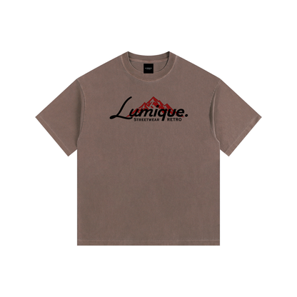 Vintage Washed Oversized Cotton T-Shirt