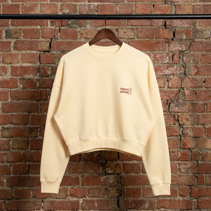Lumique - Womens Cropped Sweatshirt
